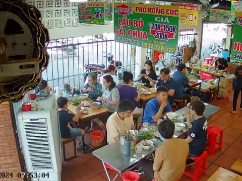 Món ngon bến tre- Phở Ngon Bến Tre - Phở Hồng Cúc đông nghẹt khách ngày cuối tuần 